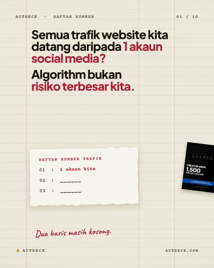 Set 05 — Kertas bergaris, slaid 01 daripada workflow ini